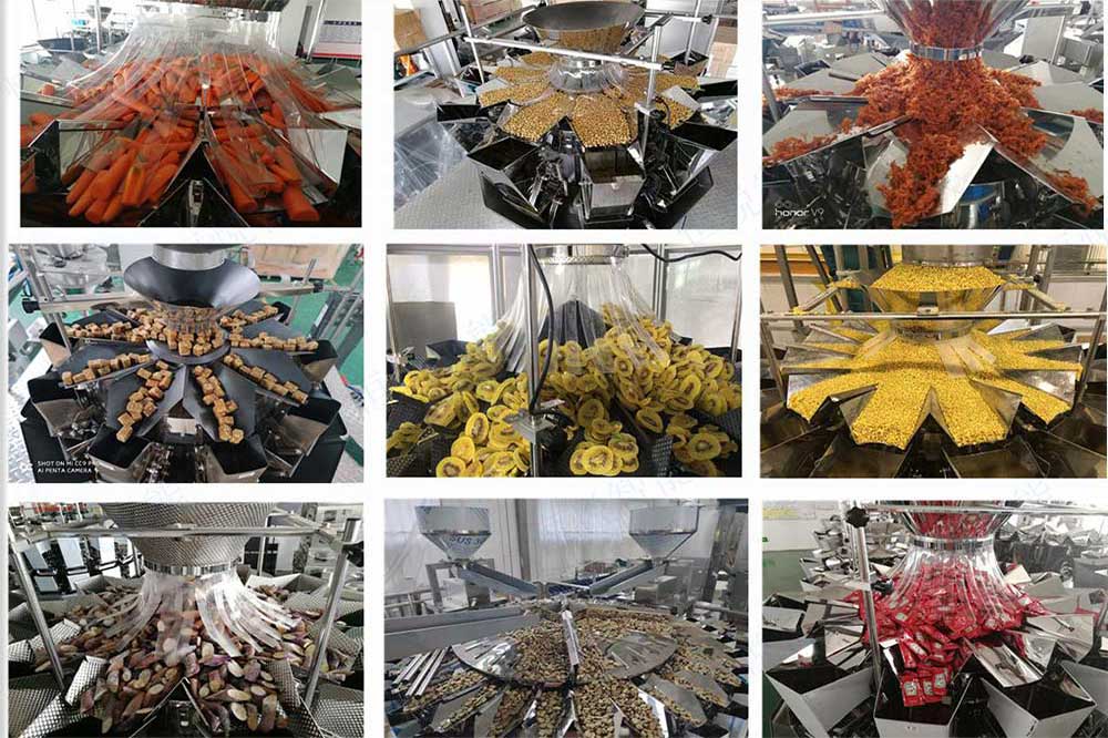 组合秤颗粒称重包装机 组合秤颗粒称重包装机