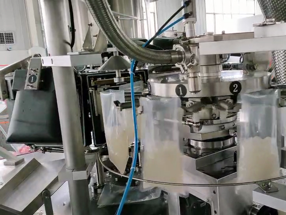 给袋式全自动真空包装机