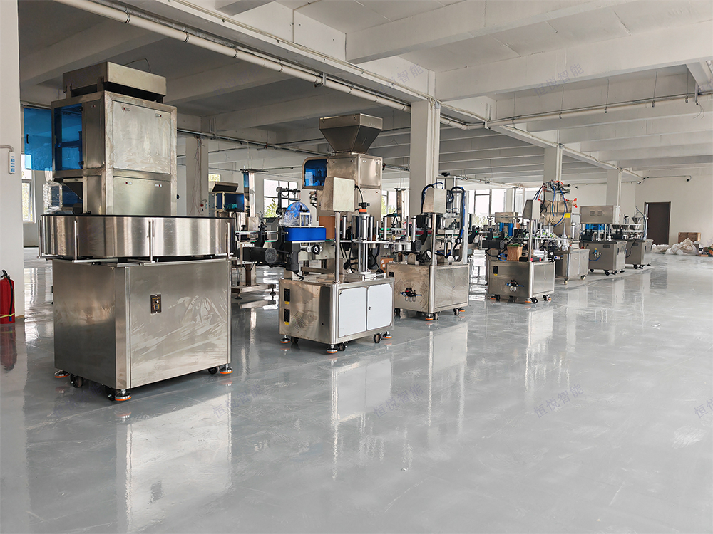 全套瓶装颗粒自动灌装线