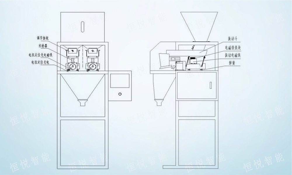 自动定量包装秤工作原理