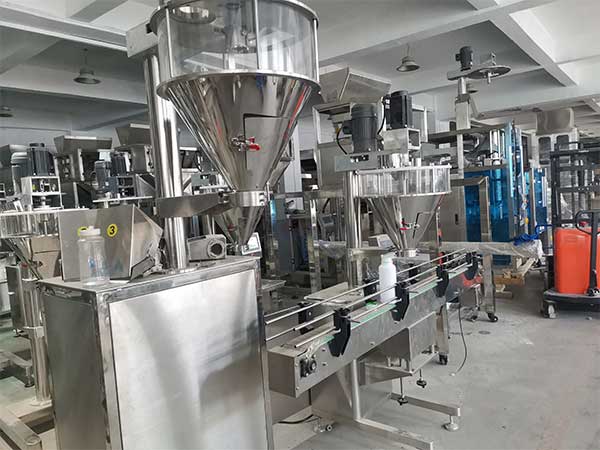 全自动粉末灌装机生产线，多规格一机多用