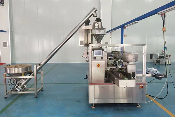 全自动给袋式粉剂包装机，预制袋精美包装