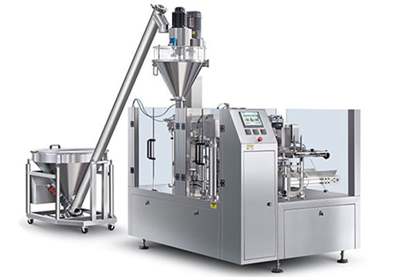 全自动给袋式粉剂包装机，智能运行效率高